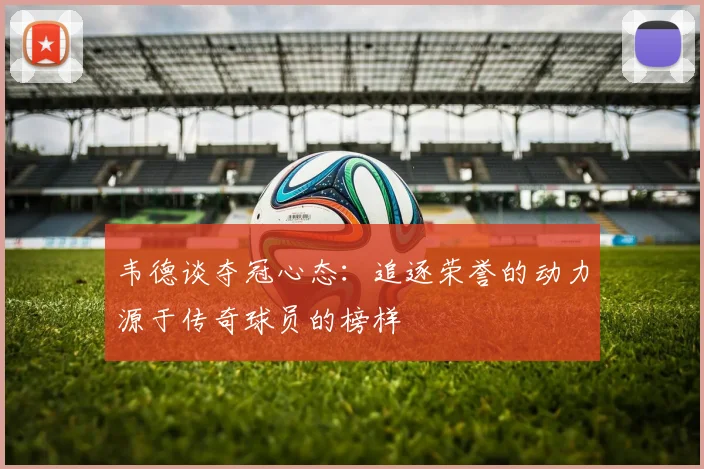 韦德谈夺冠心态：追逐荣誉的动力源于传奇球员的榜样