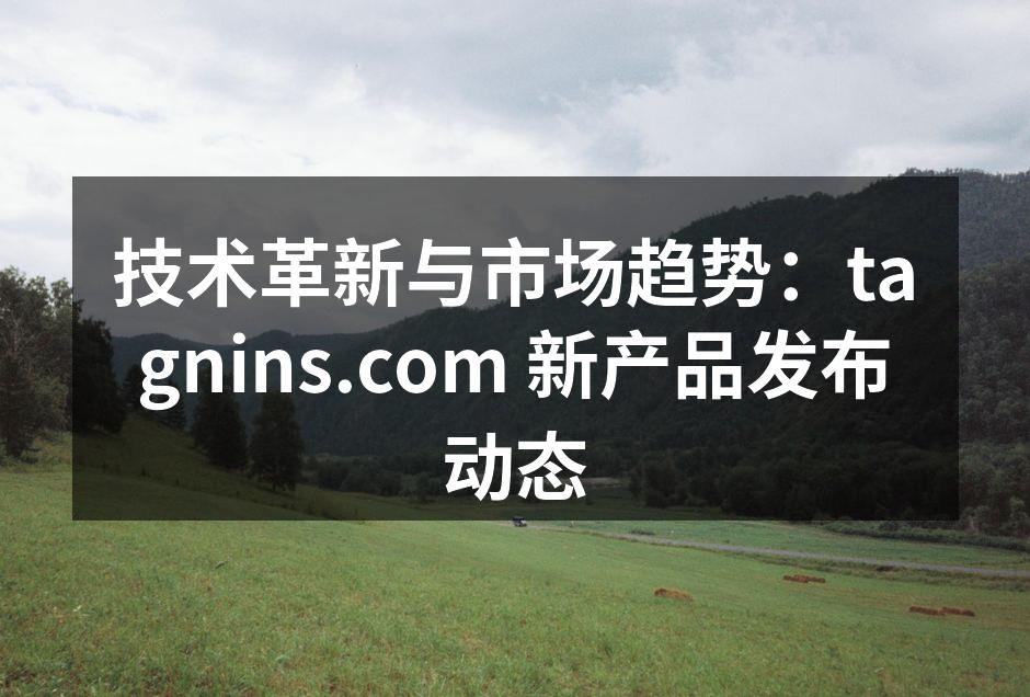 技术革新与市场趋势：tagnins.com 新产品发布动态